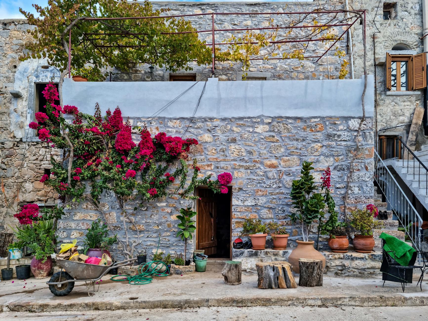 υλικά αρχιτεκτονικής ελληνικό κλίμα