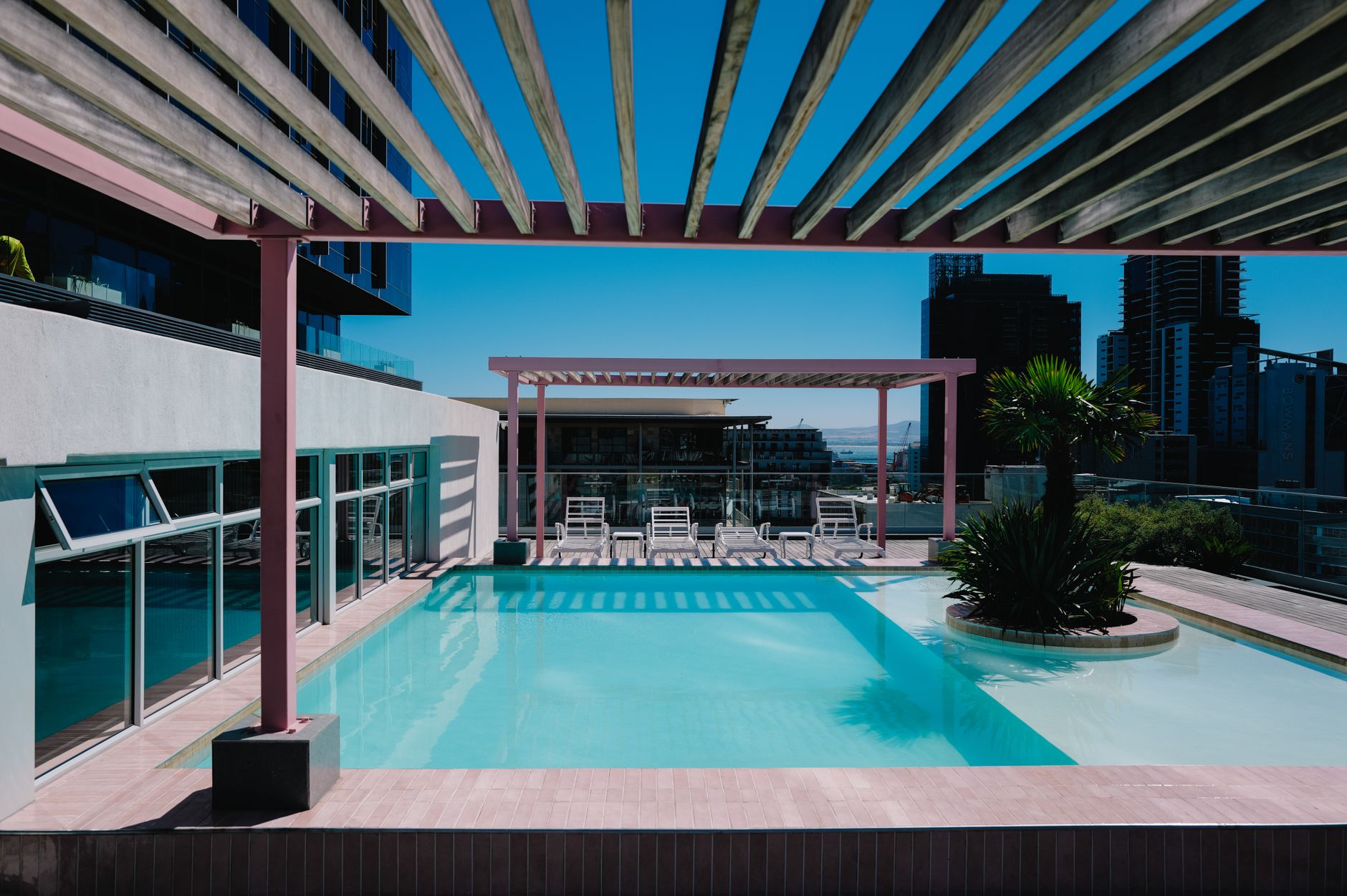 rooftop lounge αρχιτεκτονικός σχεδιασμός